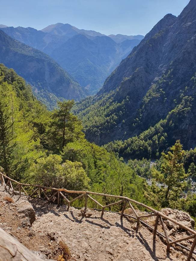 Place Samaria Gorge, Crete, Greece