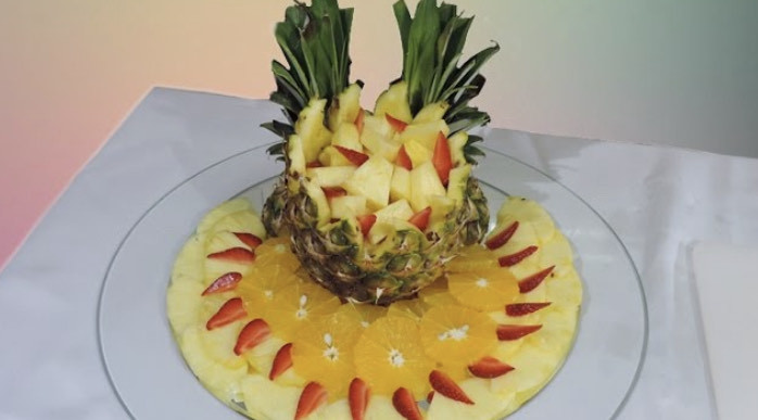 Película Arte com Fruta