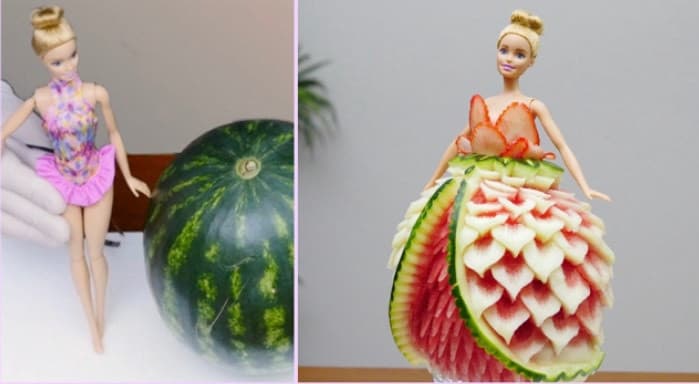 Película Escultura em Fruta