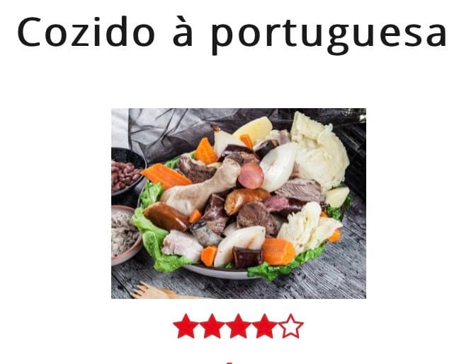 Restaurantes Cozido à portuguesa 