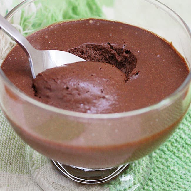 Moda Mousse de chocolate 