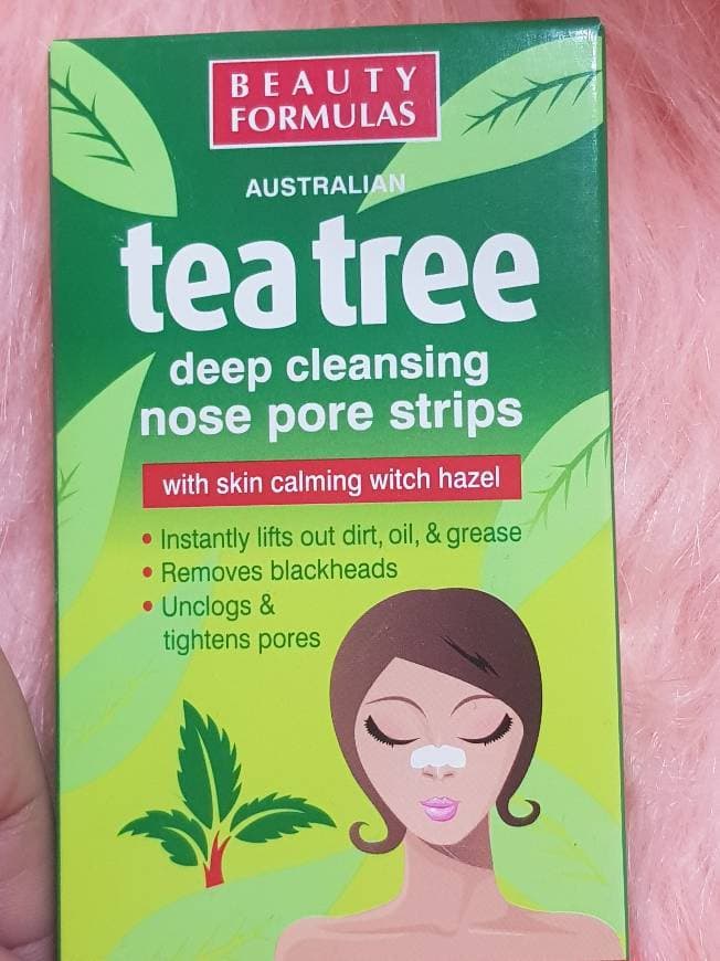 Fashion Beauty Formulas- Cleansing Nose Pore Strips Tea Tree

