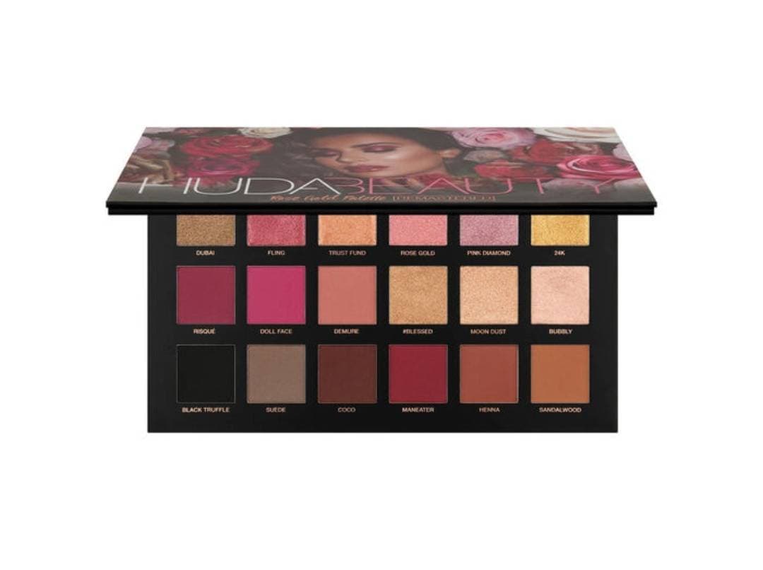 Fashion Huda Beauty

Rose Gold Palette

Remastered

