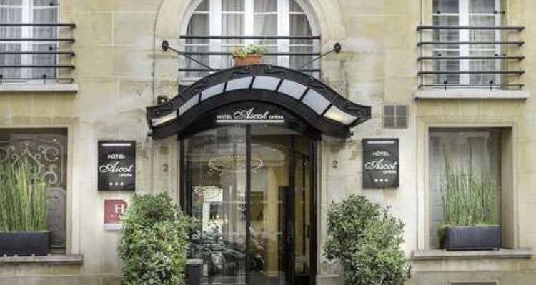 Place Hôtel Ascot Opéra