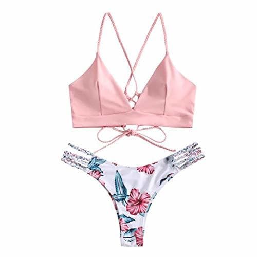 Moda riou Bikini Conjuntos de Bikinis para Mujer Push Up Mujeres Traje de