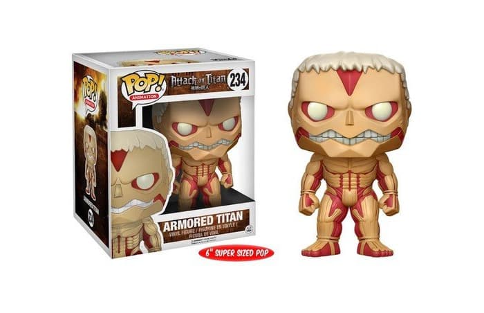 Juego Funko- Armored Figura de Vinilo, seria Attack on Titan