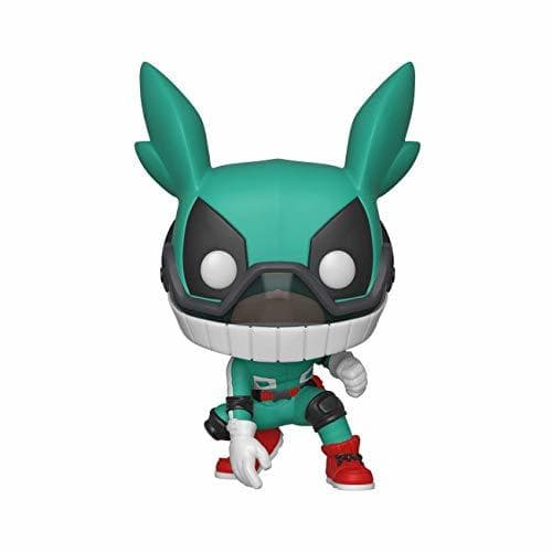 Juego Funko- Pop Figura De Vinil: Animation: My Hero Academia-Deku w/Helmet Coleccionable, Multicolor