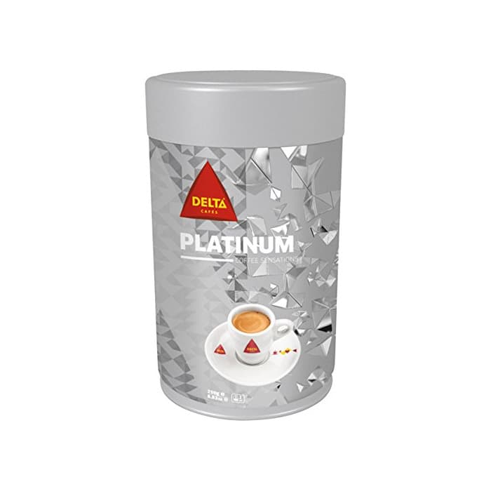 Product Delta Platinum - café molido en lata para filtro / prensa francesa