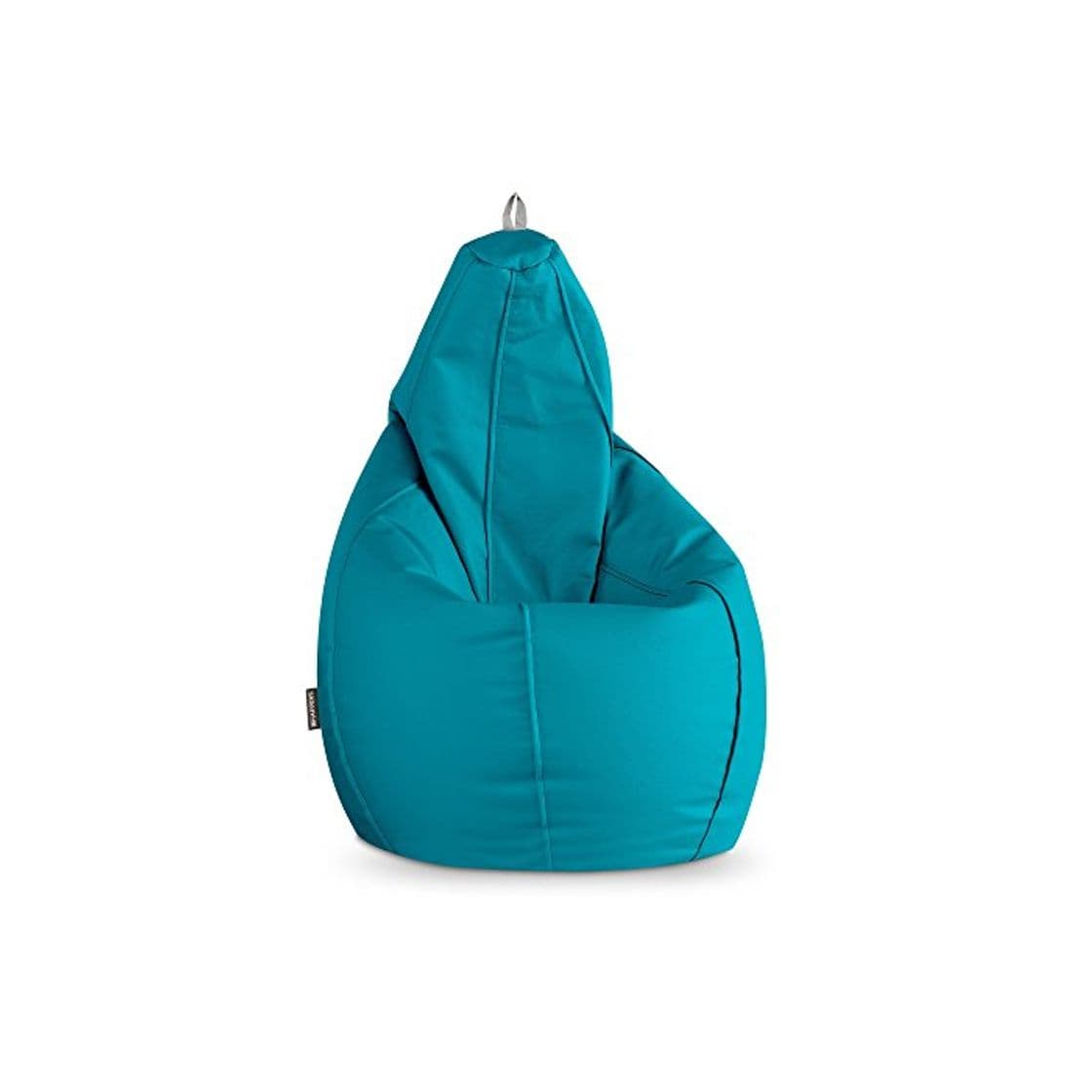 Producto HAPPERS Puff Pera Polipiel Indoor Turquesa XL