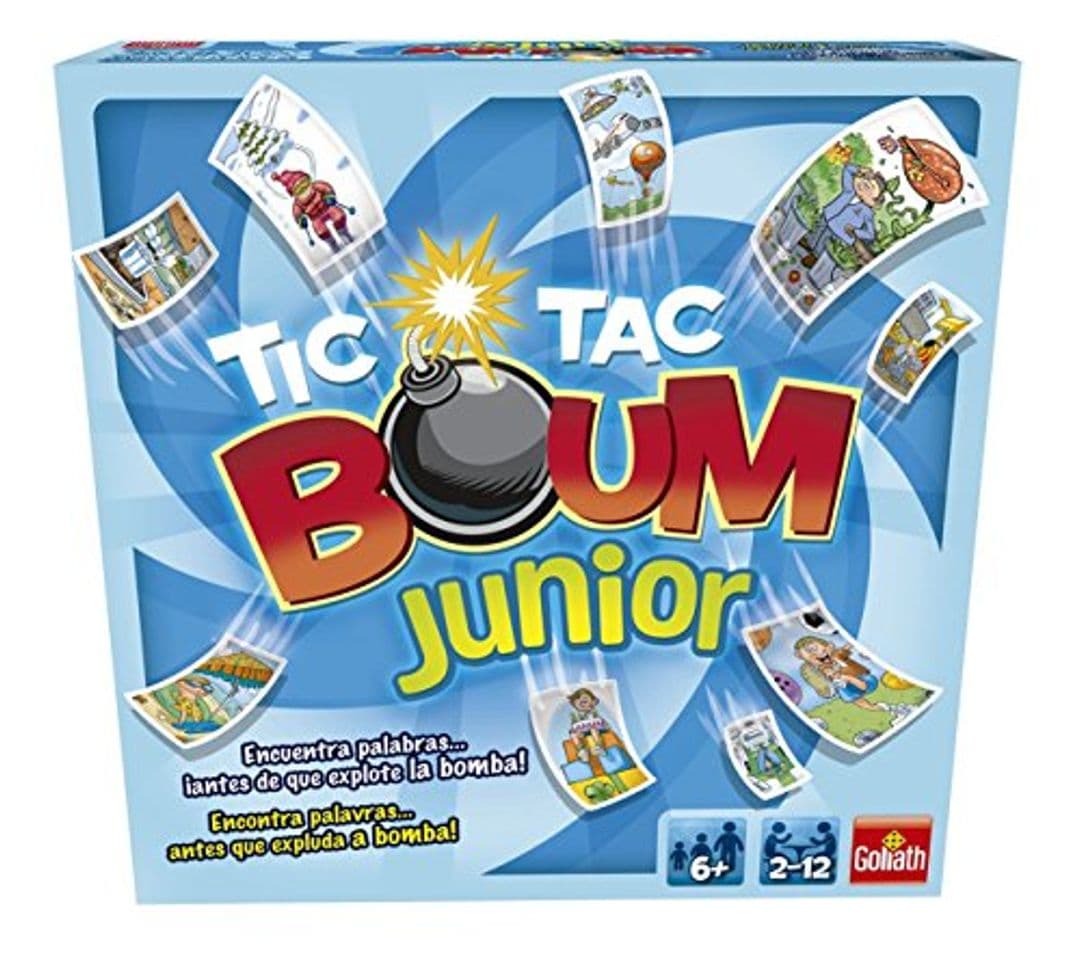 Producto Goliath - Tic Tac Boum Junior, Juego de Cartas , Encuentra la