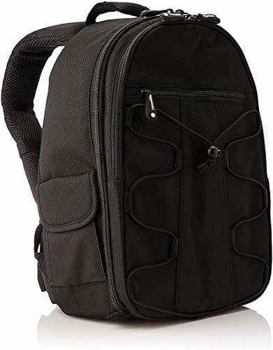 Electrónica AmazonBasics - Mochila para cámara réflex y Accesorios