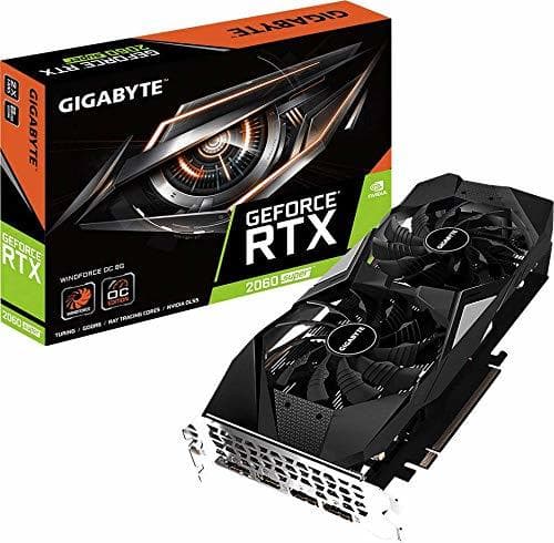 Electronic Gigabyte Nvidia RTX2060 Super Windforce OC 8G Fan GDDR6 DP/HDMI PCI Express