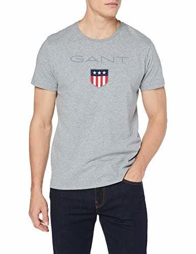 Product Gant Shield SS T-Shirt Camiseta, Gris