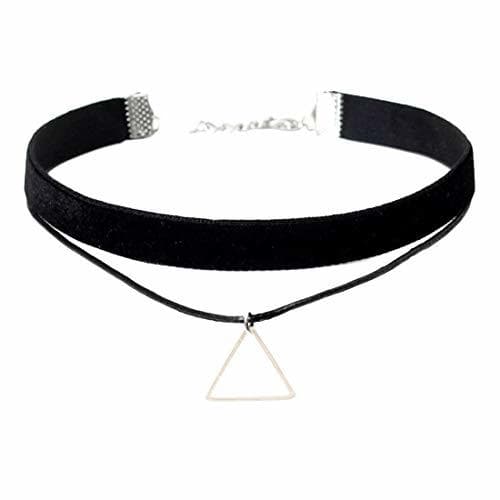 Product joyliveCY Estilo de Moda Gargantilla Collar de Mujer de Encaje Negro de