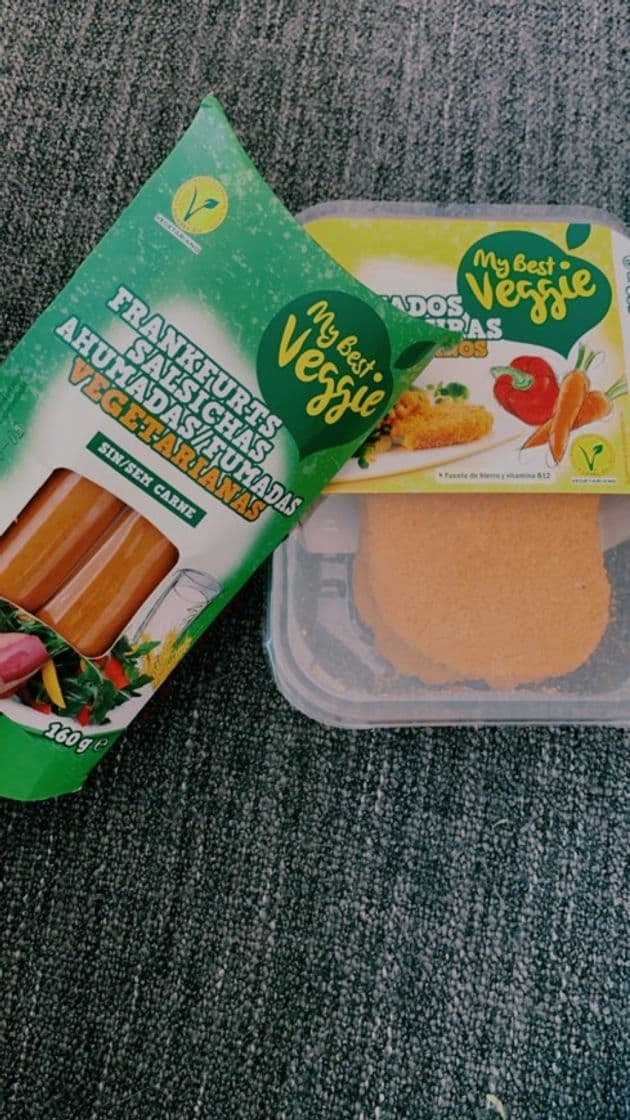 Producto Salchichas vegetarianas (Lidl)