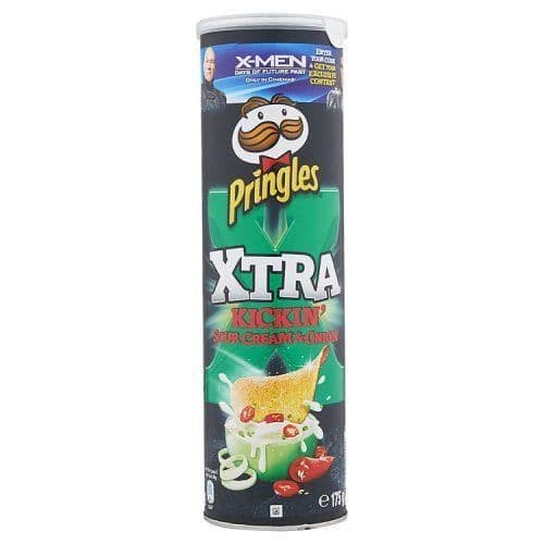 Product Pringles Xtra Kickin crema agria y cebolla 175g