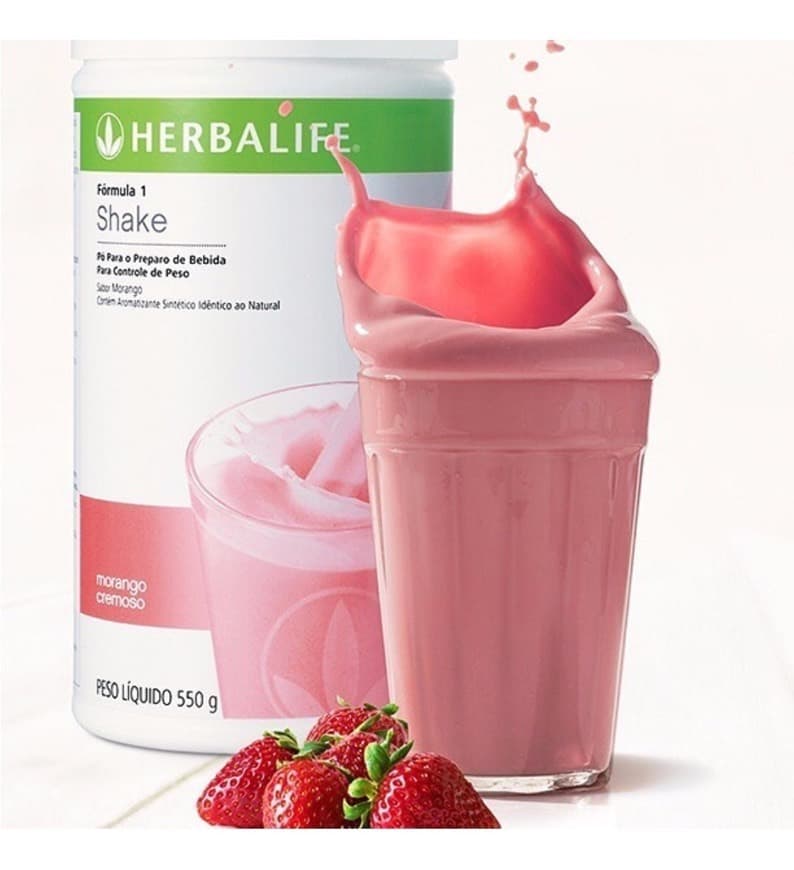 Moda Batido de Morango Herbalife 