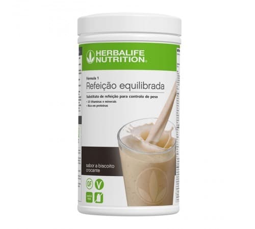 Moda Batido Biscoito Crocante Herbalife 