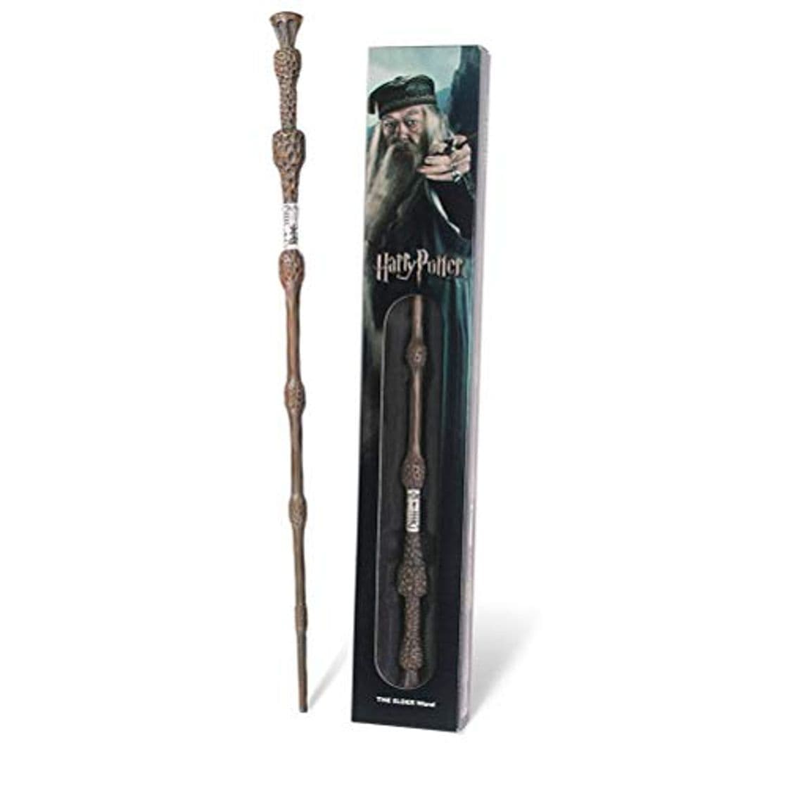 Place Noble Collection- Réplica Harry Potter Varita Albus Dumbledore, Multicolor