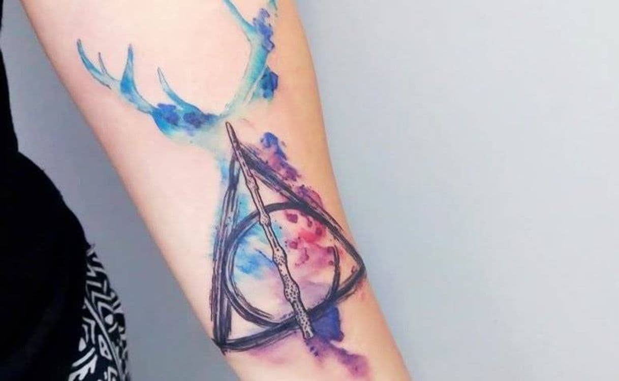 Moda Tatuagem Harry Potter