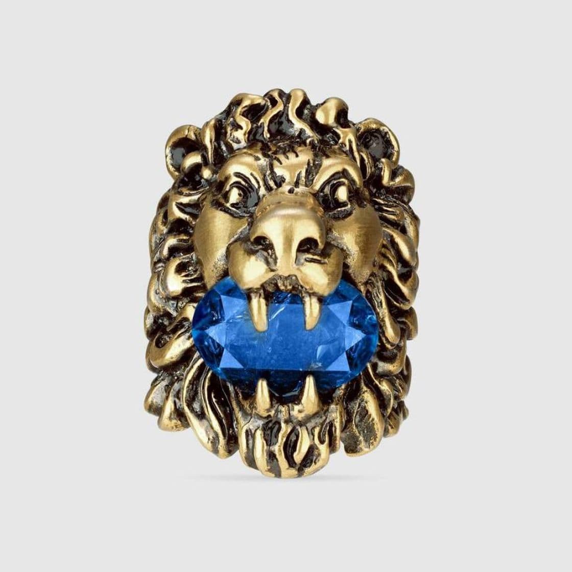 Moda Lion Gucci ring