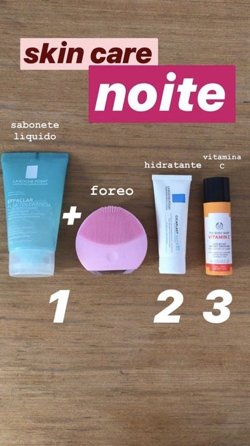 Moda SKIN CARE NOITE ✨