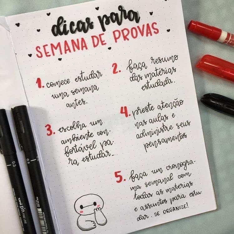 Moda SEMANA DE PROVAS 📖