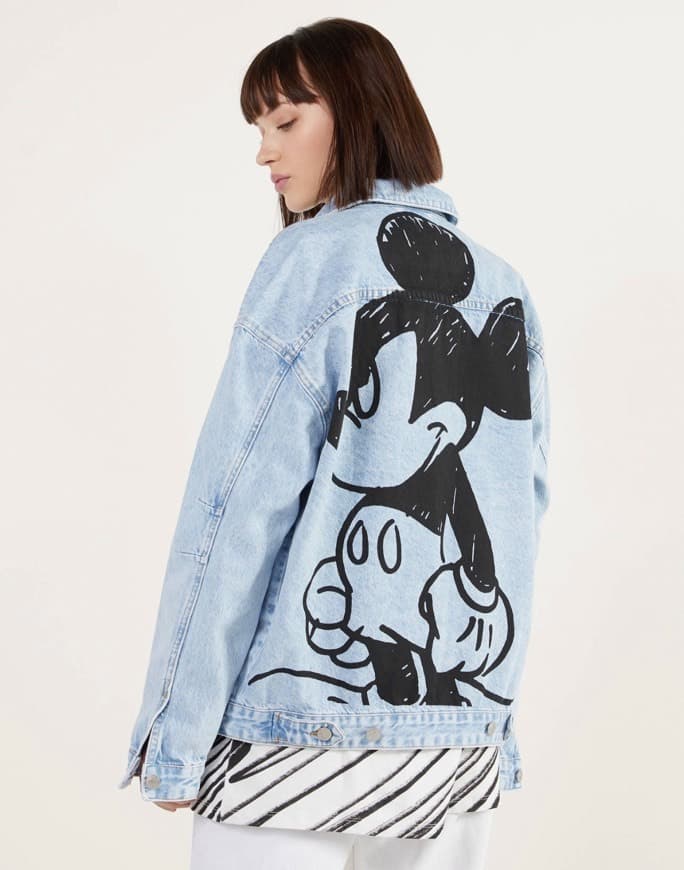 Product Casaco Denim Mickey Mouse x Bershka