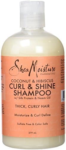 Belleza Shea Moisture - Champú modelador para rizos con coco e hibisco