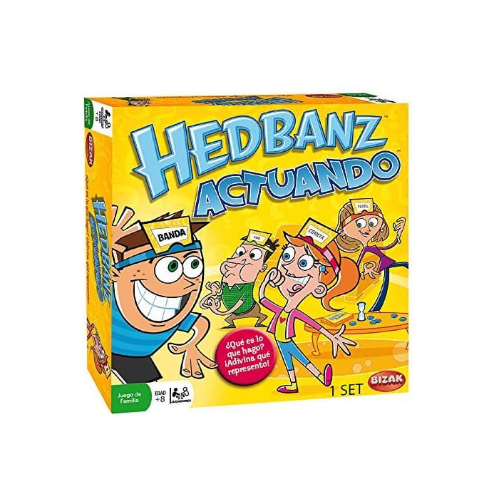 Product Juegos Bizak - Hedbanz actuando