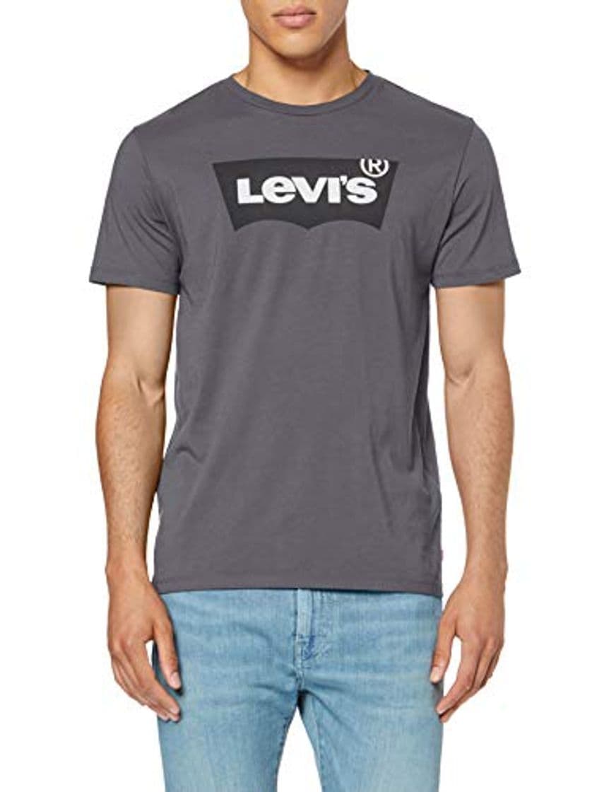 Moda Levi's Housemark Graphic tee Camiseta, Negro