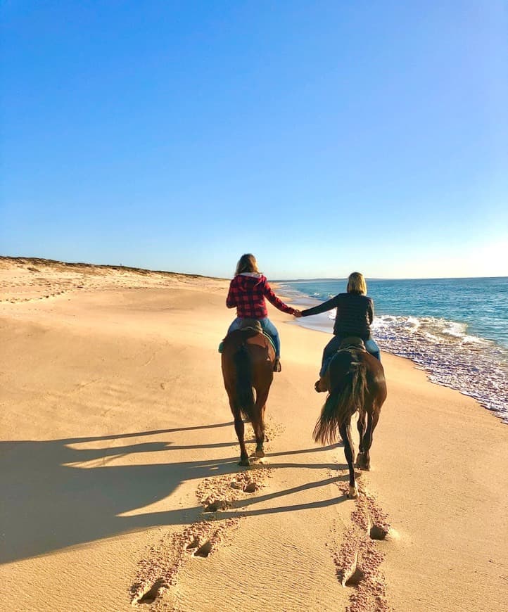 Lugar Cavalos na Areia