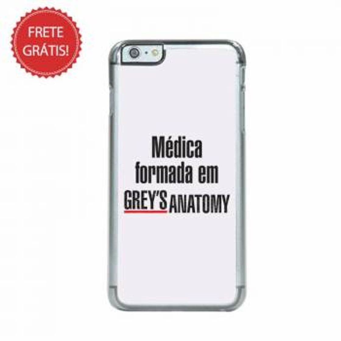 Fashion Capa de Celular Médica Formada em Grey's Anatomy | Mundo ...