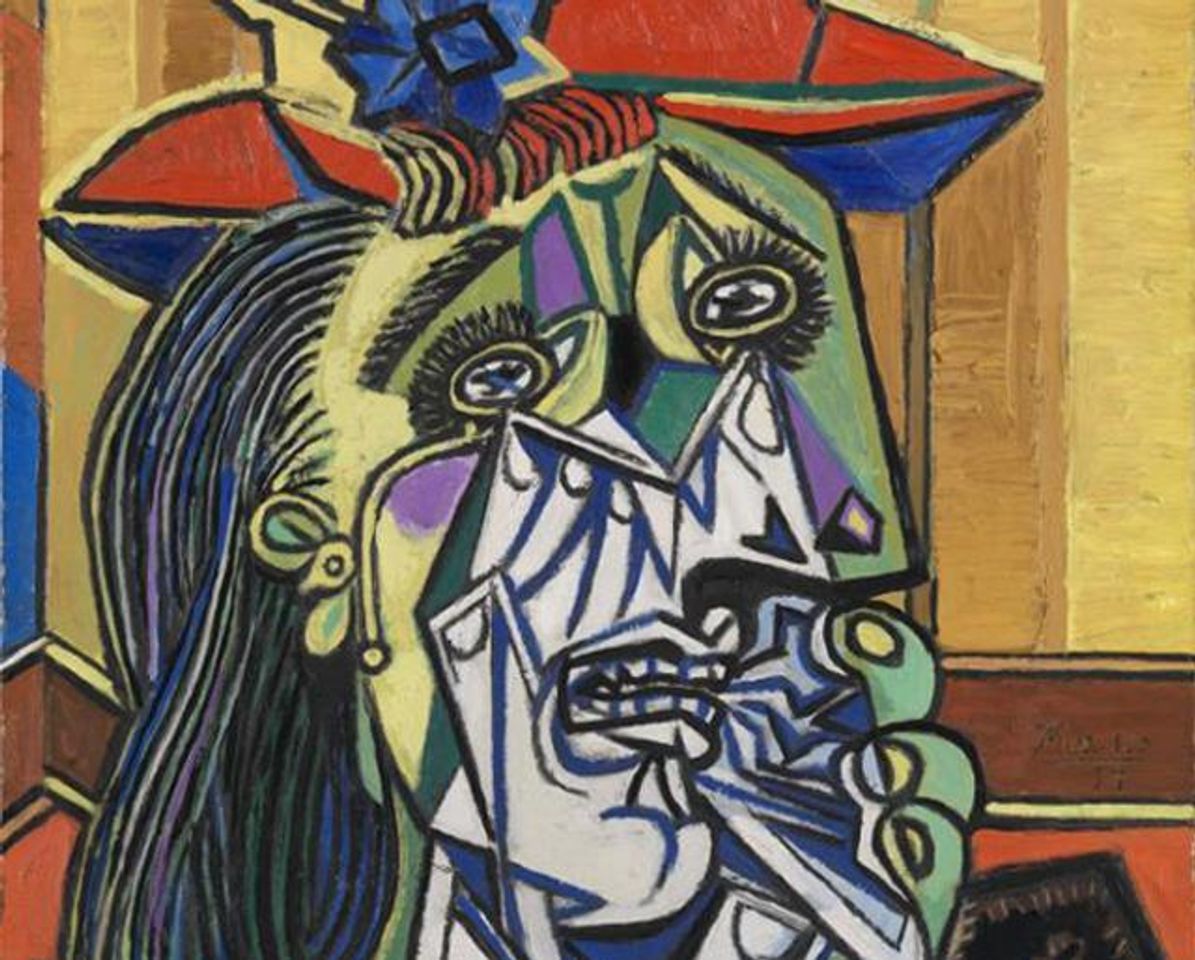 Moda Mulher Chorando, Pablo Picasso | Historia das Artes