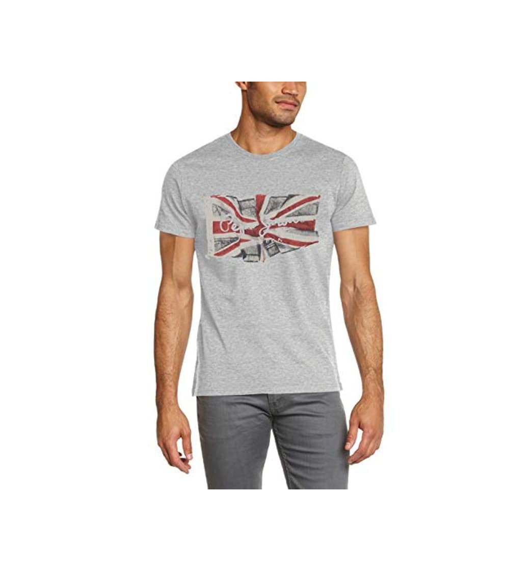 Producto Pepe Jeans Flag Logo Camiseta, Gris