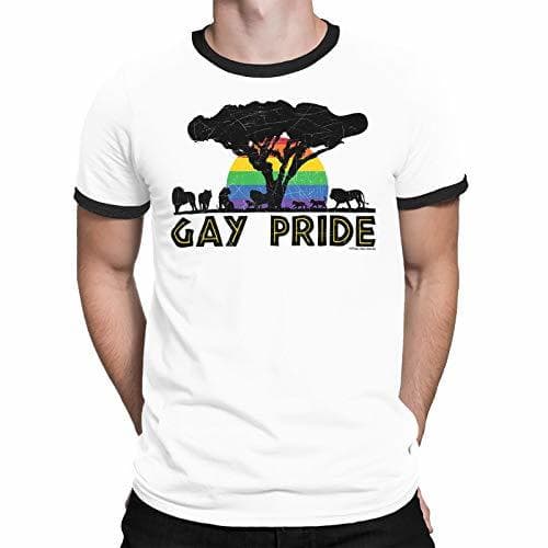 Moda FreeWillShirts Camiseta del Orgullo Gay