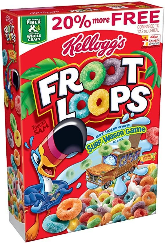 Producto Kelloggs Froot Loops 481g