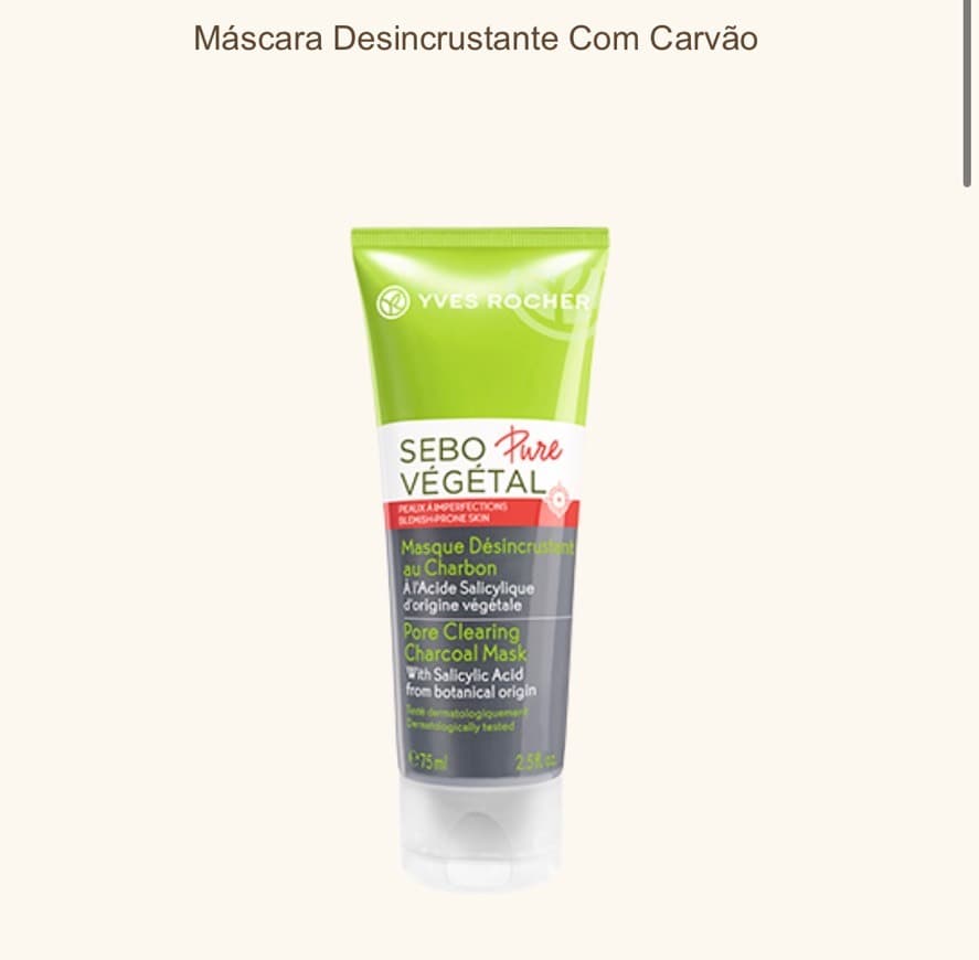 Product Máscara Com Carvão 