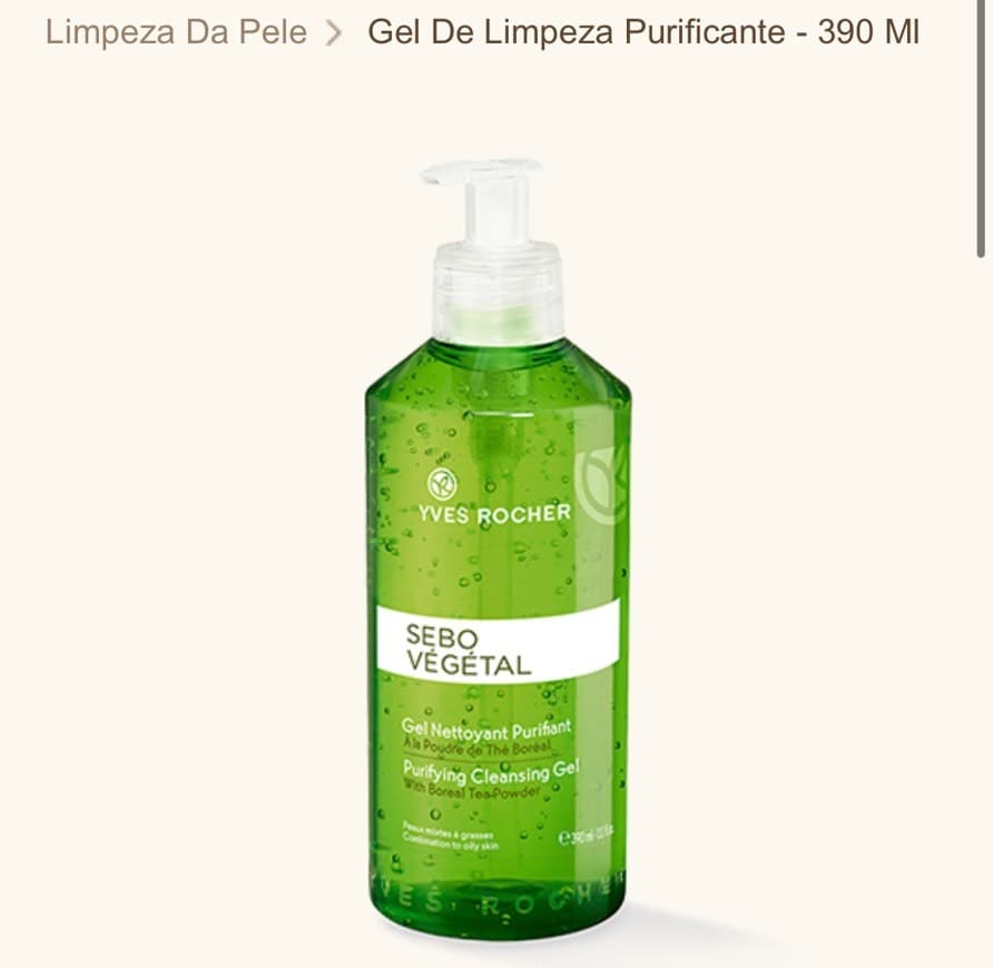 Product Gel de limpeza purificante 