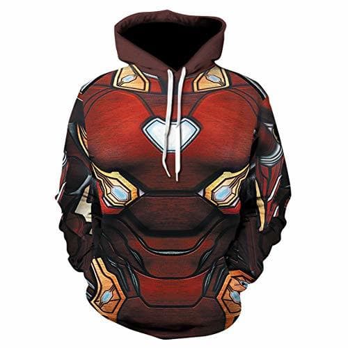 Producto XIAOHU Sudadera con Capucha 3D Dos Homens Moda Man 3D Imprimir Hoodies