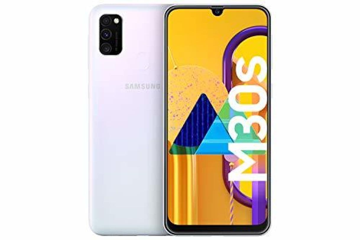 Electrónica Samsung Galaxy M30s Blanco -  Smartphone libre con sistema operativo Android.