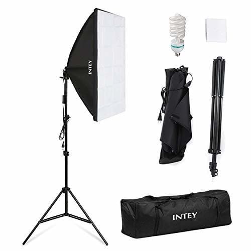 Product Intey Softbox Iluminacion Kit Fotografia con Luz Continua Ventana de Luz 50x70cm