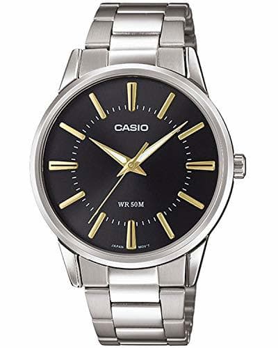 Product Casio Reloj Analógico para Hombre de Cuarzo con Correa en Acero Inoxidable