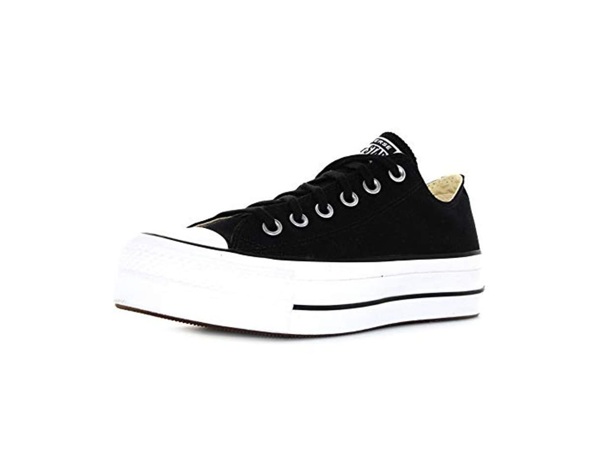 Producto Converse Chuck Taylor CTAS Lift Ox Canvas, Zapatillas para Mujer, Negro