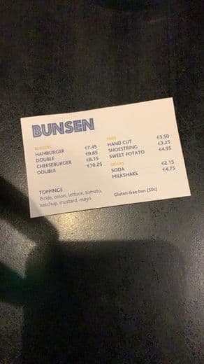 Restaurantes Bunsen