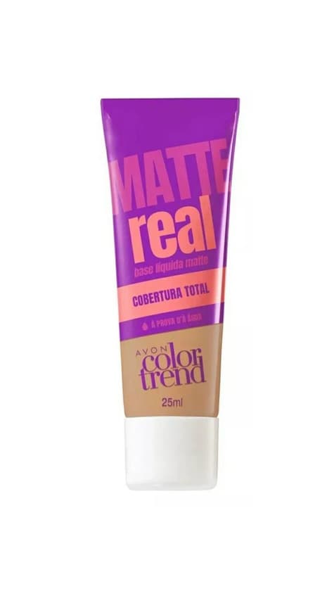 Producto Base líquida Matte Real avon color trend cobertura total