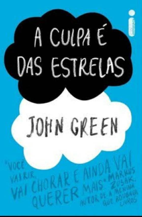 Book A culpa é das estrelas-John Green