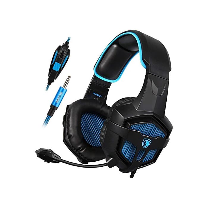 Electrónica Auriculares para juegos SADES SA807 para PS4 Nuevos auriculares para auriculares Xbox