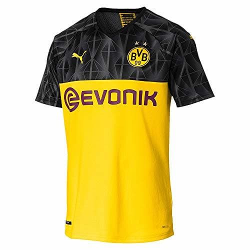 Fitness PUMA BVB Cup Shirt Replica Jr with Evonik Without Opel Logo Maillot