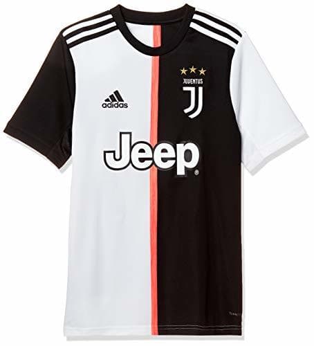 Fitness adidas 19/20 Juventus tee Camiseta de Manga Corta, Hombre, Blanco